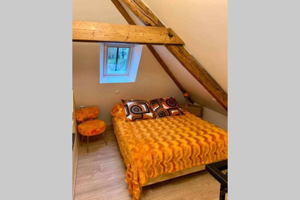 Appartement Vintage Avec Vue Sur Le Chateau 피에르퐁 외부 사진
