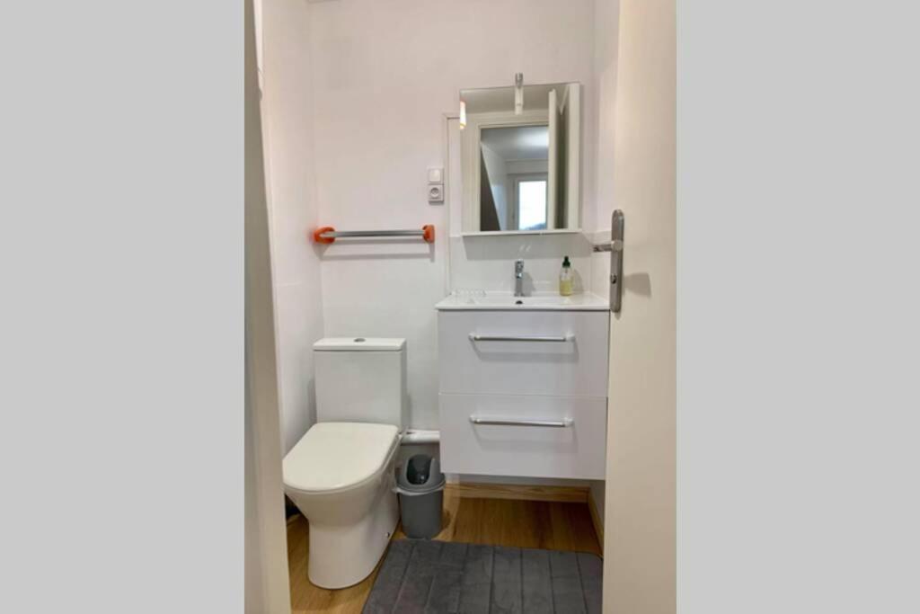Appartement Vintage Avec Vue Sur Le Chateau 피에르퐁 외부 사진